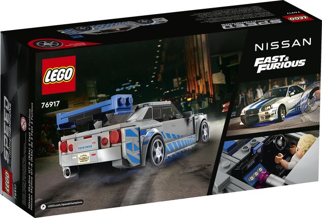 LEGO® Speed Champions 76917 2 Fast 2 Furious Nissan Skyline GT-R (R34)