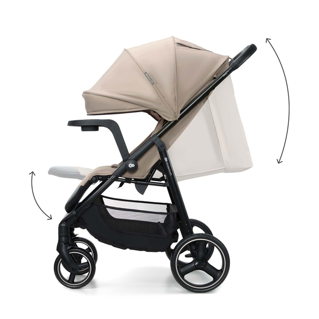 KINDERKRAFT Cărucior sport Trig 3 Tray Stone Beige