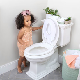 INGENUITY WC-Reduzierung weiß Flip &amp; Sit™