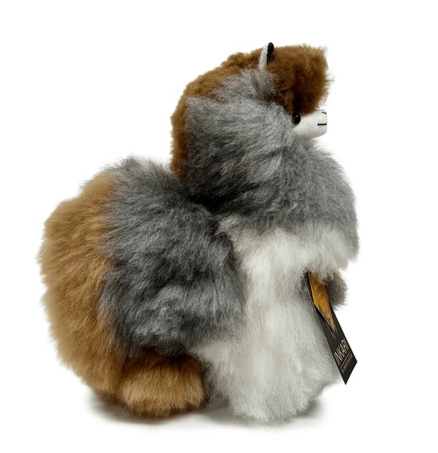 INKARI Плюшена играчка Алпака Малка лимитирана серия Светло сиво Calico 23см