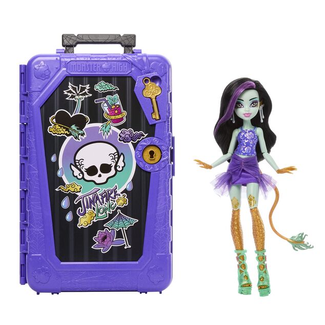 Mattel Monster High Skulltimate secrets Destination muñeca JINAFIRE LONG, JDR52