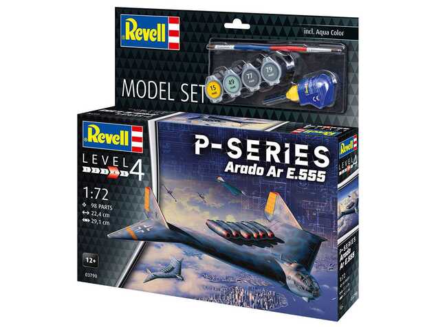 ModelSet letadlo 63790 - Arado Ar E.555 - P-Series (1:72)