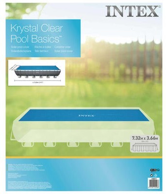 Intex 28017 Solárna plachta na bazén 7,32 x 3,66 m