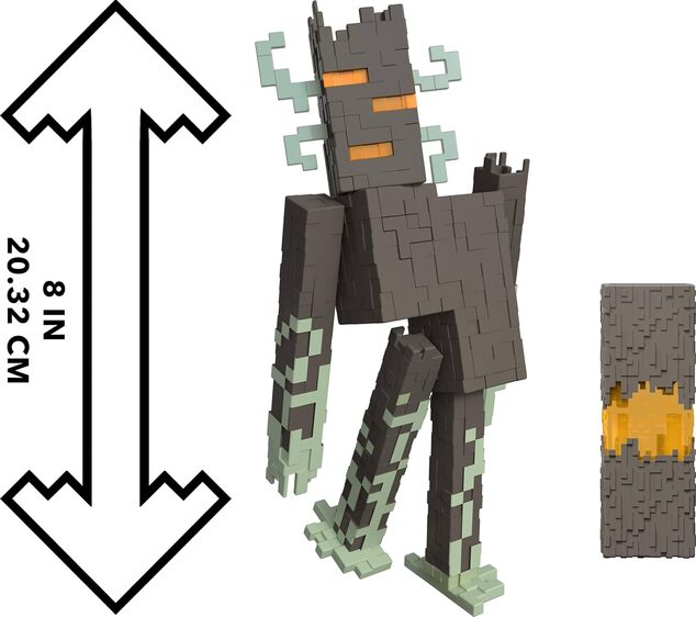 Mattel MINECRAFT® Velká figurka Creaking se světly a zvuky