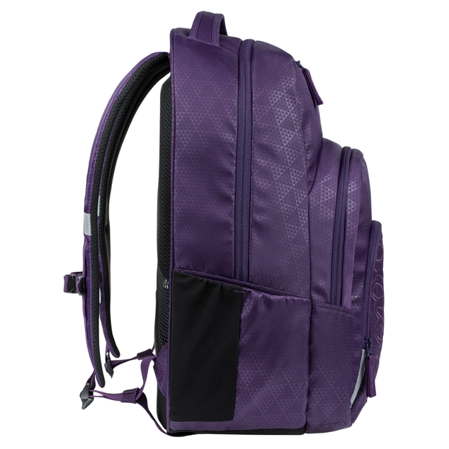 BAAGL Školski ruksak Coolmate Plum