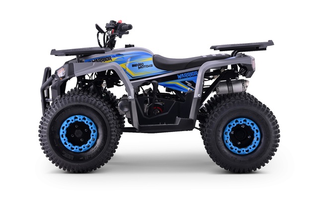 Benzínová štvorkolka pre deti Beneo Motors WARRIOR modrá - 125cm3