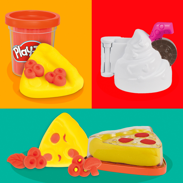 HASBRO - Play-Doh set creativo Pizza &amp; Milkshake