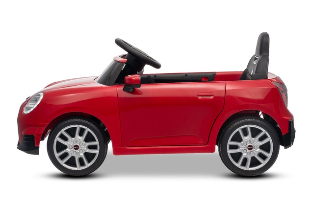 Elektrické autíčko BMW Mini Cooper 12V, červené, USB Vstup s Bluetooth pripojením na MP3 P