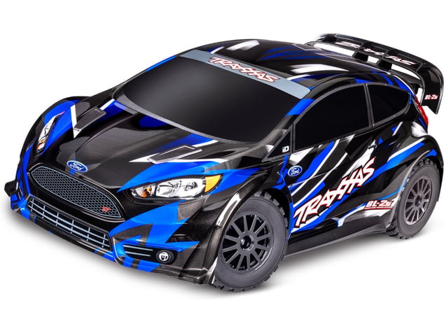 Traxxas Ford Fiesta 1:10 BL-2s 4WD RTR červená