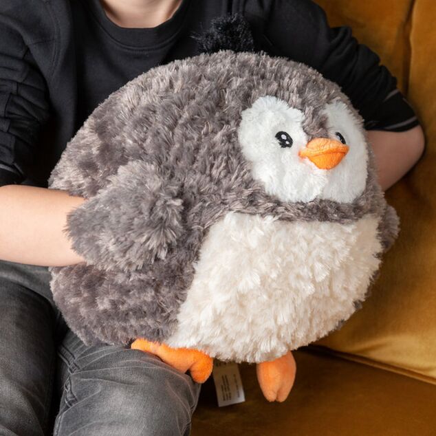 Cozy Noxxiez HW713 Tučňák - hrejivý plyšový vankúš 3 v 1