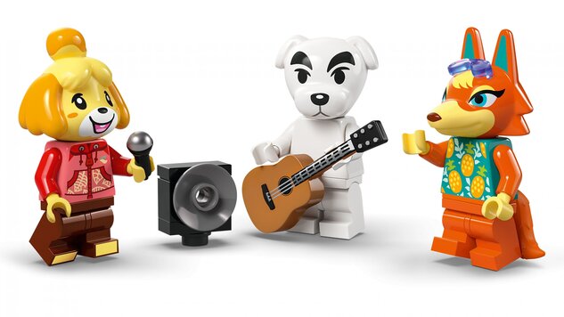 LEGO® Animal Crossing™ 77052 K.K. a koncert na námestí