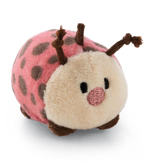NICI portachiavi MyMochi Coccinella Dozz 5cm, sdraiata