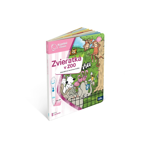 Albi Kúzelné čítanie Kniha Zvieratká v ZOO