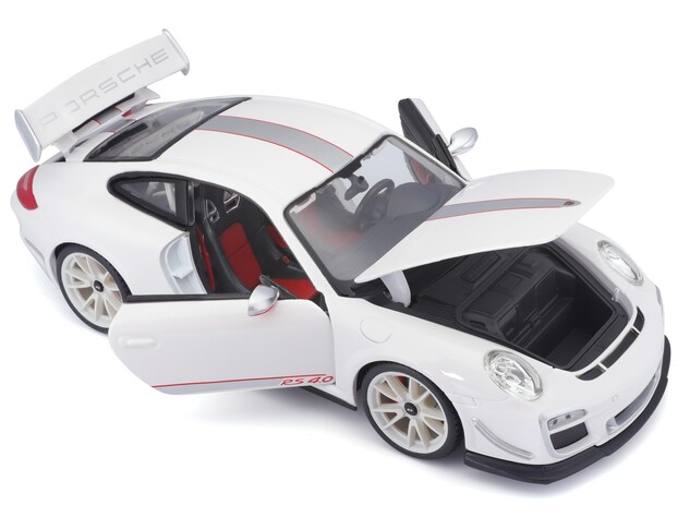 Bburago 1:18 Plus Porsche 911 GT3 RS Weiß