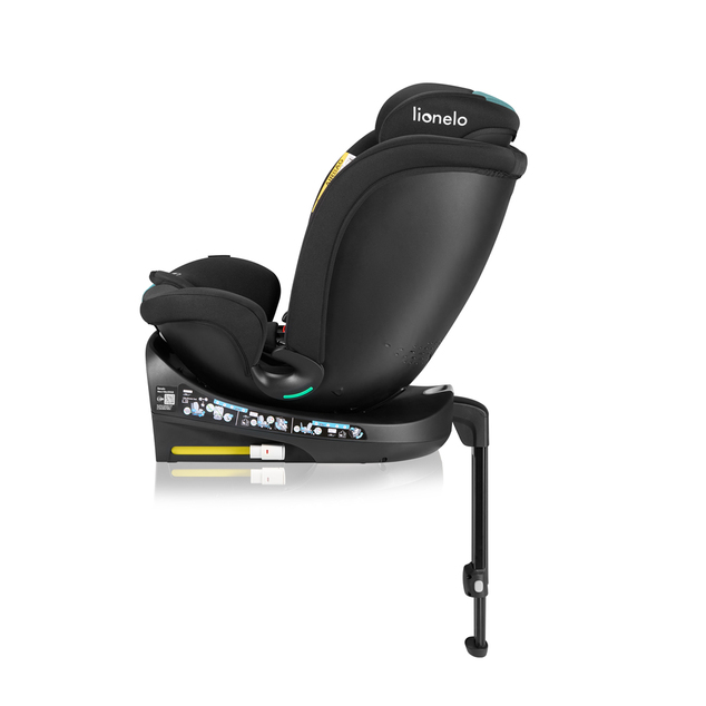 Lionelo Autosedačka Navy i-Size (40-150 cm) Black Turquoise
