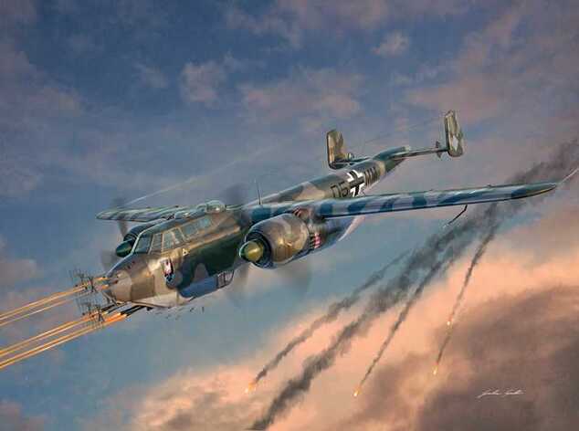 Maquette Avion 91266 - Dornier Do 217 J1/J2 Nachtjäger (1:72)