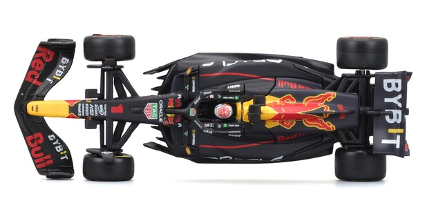 Bburago 1:43 RACE Formula F1 - Red Bull Racing RB20 (2024) #1 (Max Verstappen) - with driv