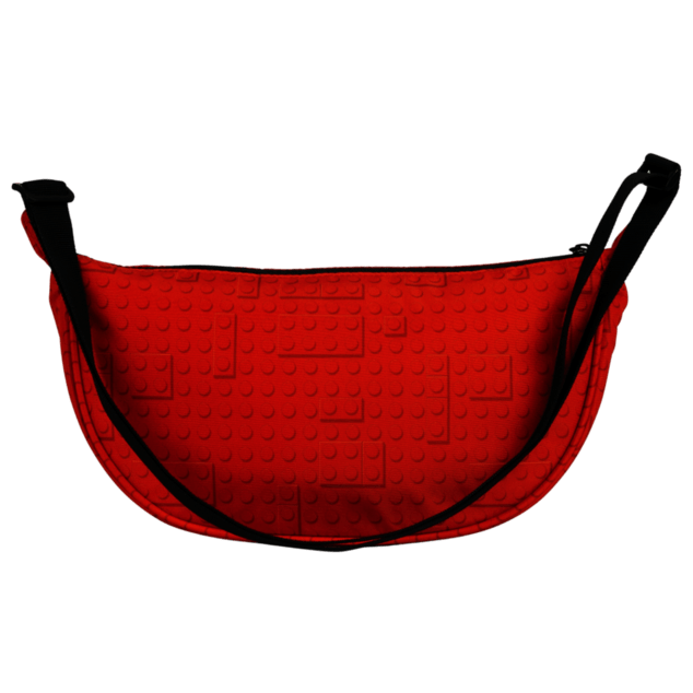 LEGO Brick Dots Red - grande borsa a tracolla