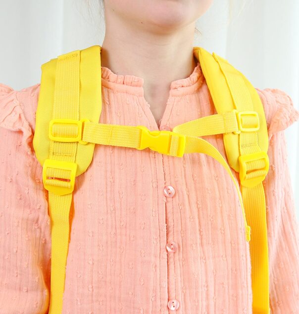 A Little Lovely Company – kleiner quadratischer Rucksack – Komet