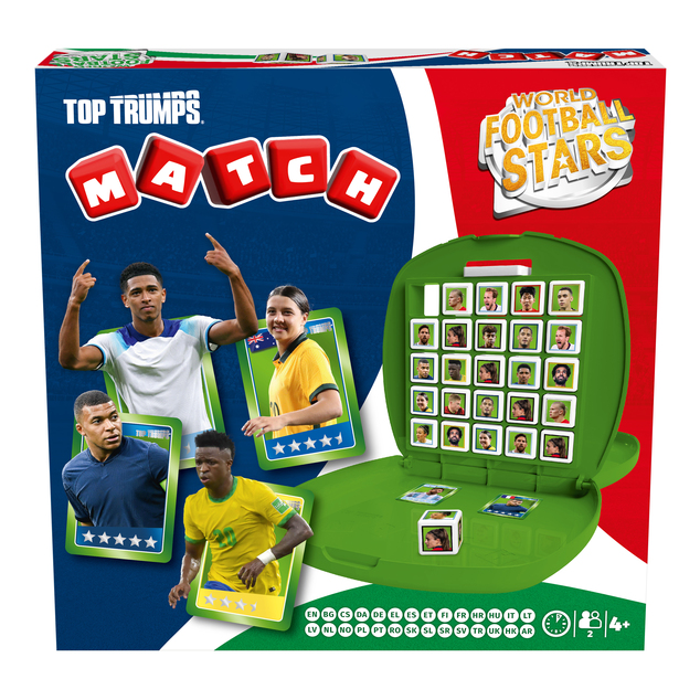 Joc de societate Match stelele fotbalului World Football Stars
