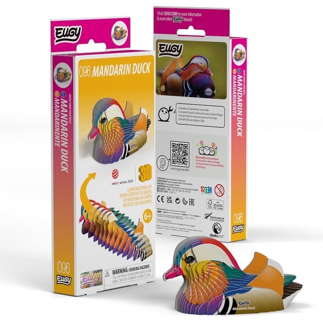 EUGY Mandarinska račka 3D kartonska sestavljanka