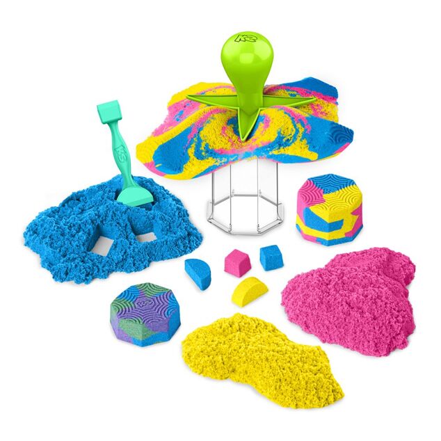Kinetic sand tégliková tvorivá sada