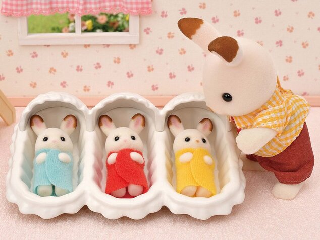 Sylvanian Families Sada starostlivosti o trojčatá