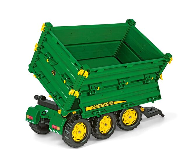 Rollytoys Vlečka John Deere vyklápacia na 3 strany