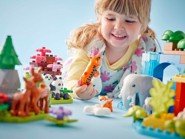 LEGO® DUPLO® 10446 Rodinky divokých zvierat 3 v 1