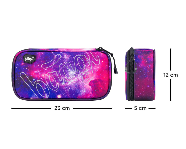 BAAGL SADA 3 Skate Galaxy: batoh, peračník, vrecko