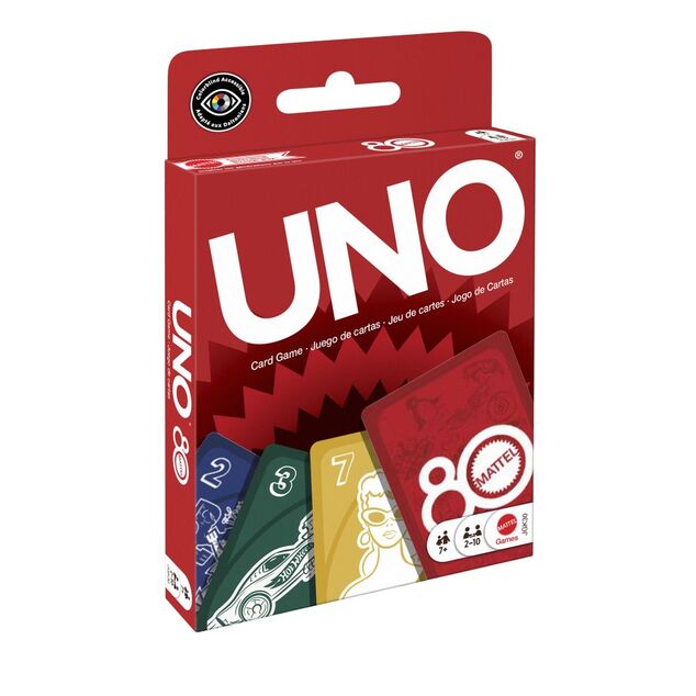 UNO 80. Výročie Mattel