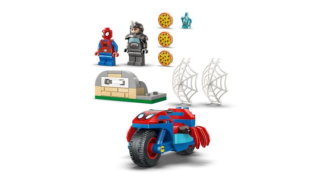 LEGO® Marvel 11206 Spidey auf dem Motorrad vs. Rhino