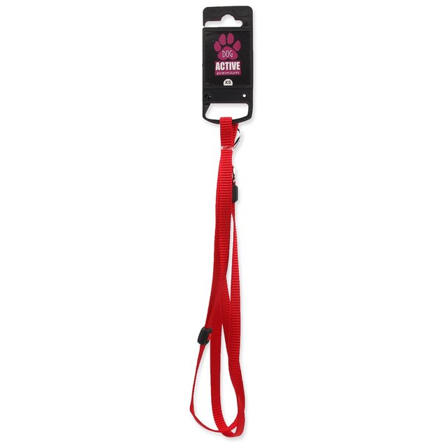 Povodec Active Dog Premium XS rdeč 1x120cm