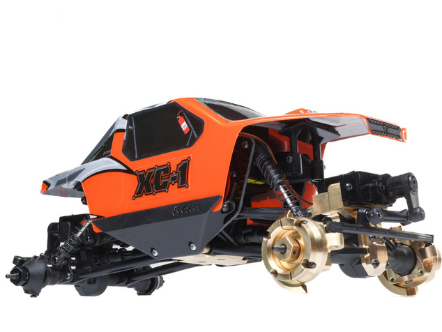 Axial kryt diferenciálu mosadz 6.5g: SCX24, AX24