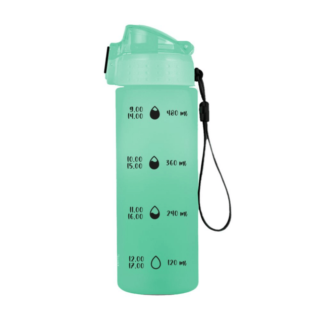 Fľaša OXY CLiCK 600 ml PASTELINI zelená