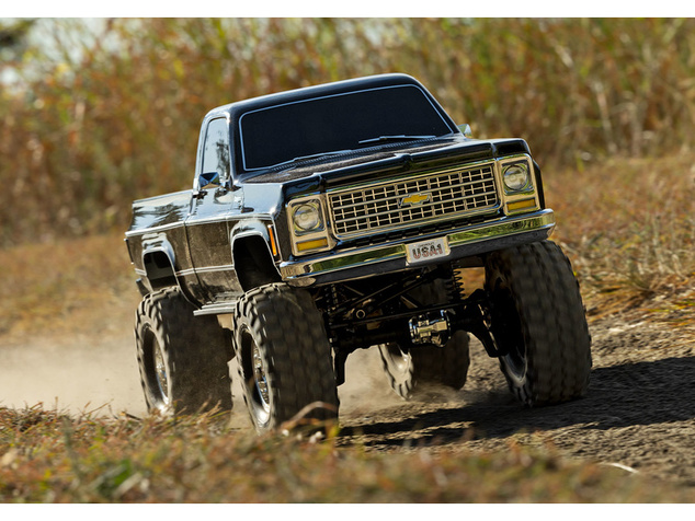 Traxxas TRX-4 Chevrolet K10 1979 1:10 RTR strieborný