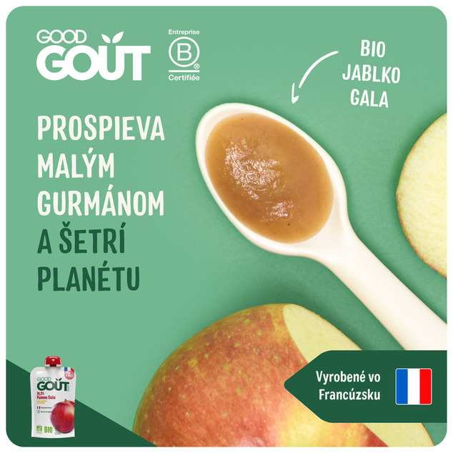 Good Gout BIO Jablko Gala (120 g)