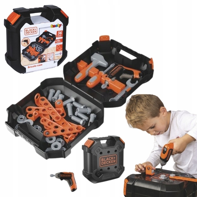 Smoby B&amp;D Kufrík s náradím