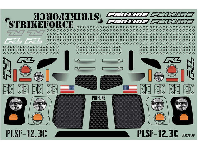 Pro-Line karoséria 1:10 Strikeforce (Crawler 313mm)