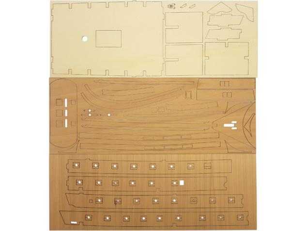 OCCRE Belle Poule 1:90 kit