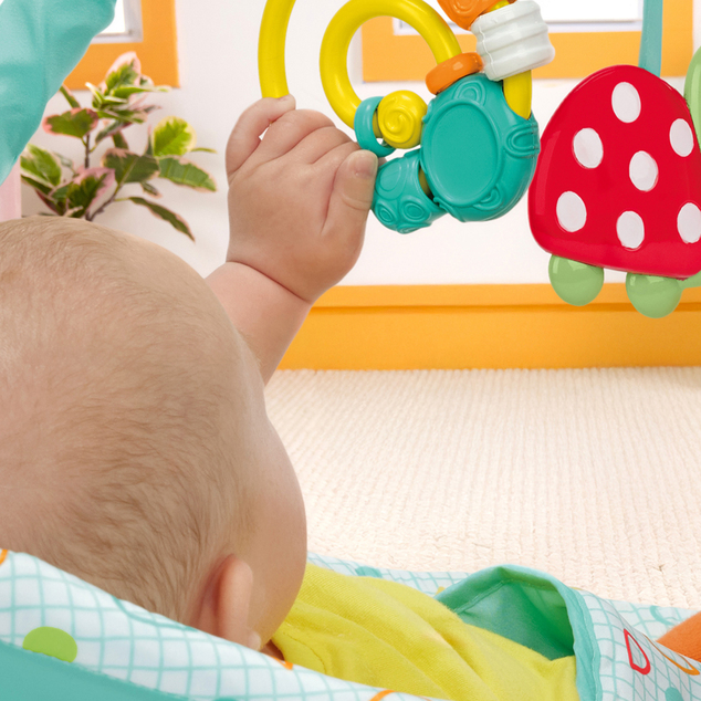 BRIGHT STARTS Transat avec jouets Colorful Confetti™ Bouncer, 0m+