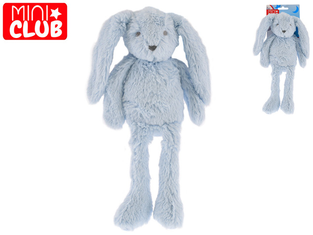 Mini Club Hase aus Plüsch, blau, 37 cm lange Beine