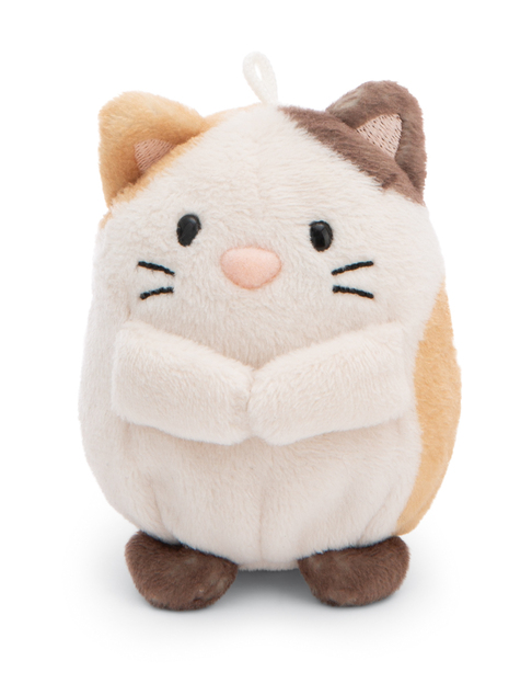 NICI Plüsch MyMochi Katze Angy 8cm im Hasenkostüm und Kaktus, Set Geschenkverpackung
