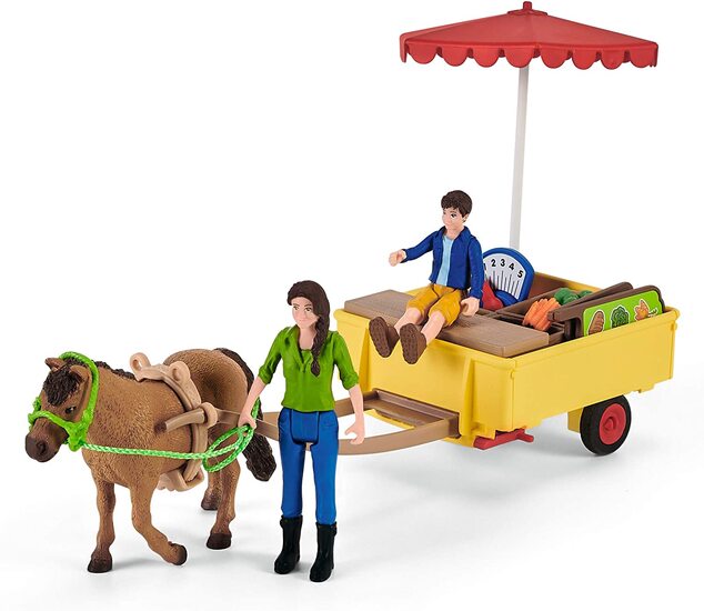 Schleich Mobilný farmársky stánok