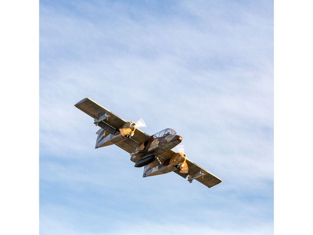 Hangar 9 OV-10 Bronco 30cc ARF + zaťahovací podvozok