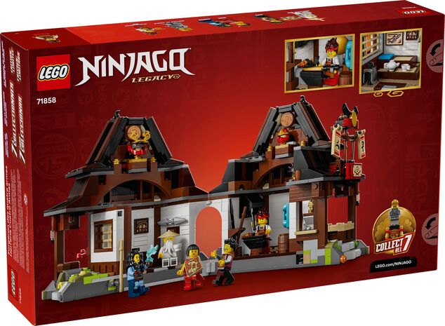 LEGO® NINJAGO 71858 Kováreň Štyri zbrane: 15 rokov NINJAGO