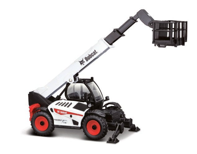 Bburago 1:50 Bobcat T40.180SLP Telehandler w/Man Platform