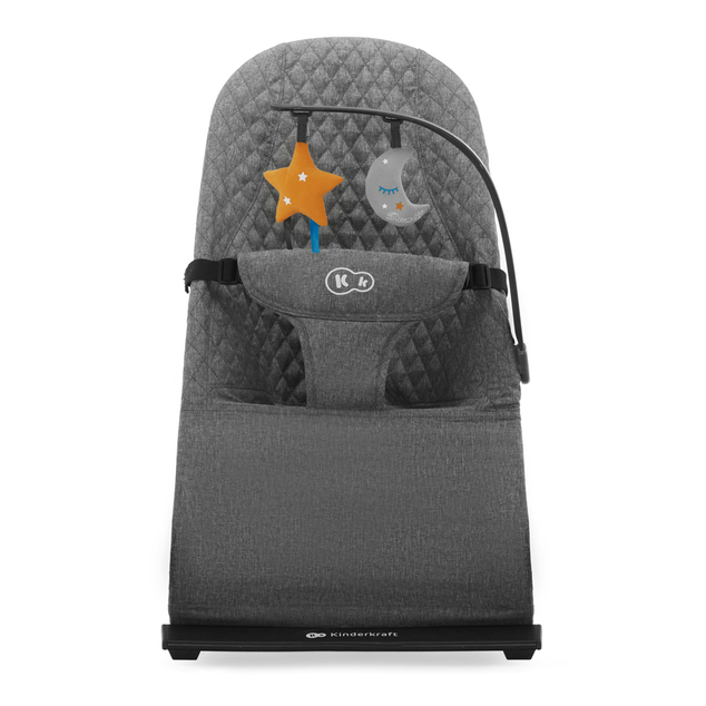 KINDERKRAFT Lehátko pohupujúce Mimi Grey, do 9kg