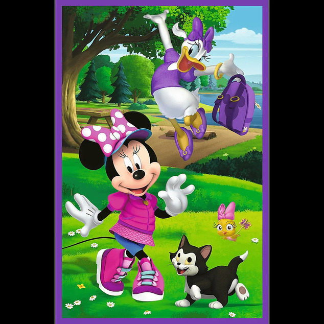 Trefl Puzzle 3x80 Minnie und Freunde