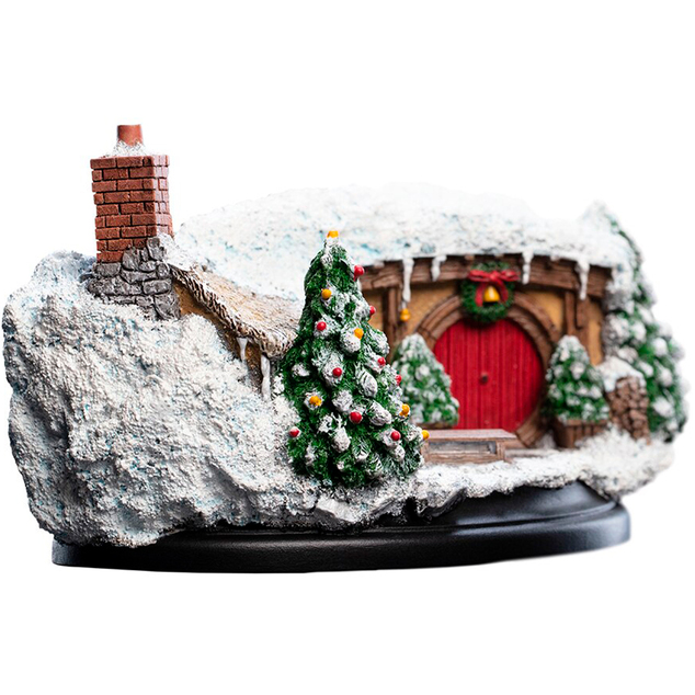 Weta Workshop Le Hobbit - Hobbit 35 Bagshot Row Environnement de Noël